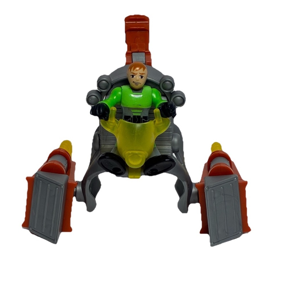 Fisher Price Imaginext 2011 Triceratops Dinosaur Rider with Saddle Fisher Price